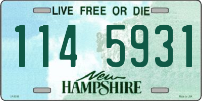 NH license plate 1145931