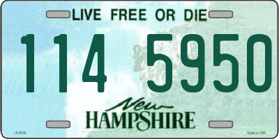NH license plate 1145950