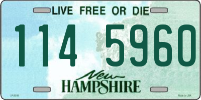NH license plate 1145960