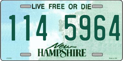 NH license plate 1145964