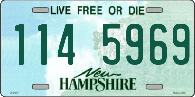 NH license plate 1145969