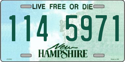 NH license plate 1145971
