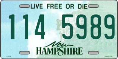 NH license plate 1145989