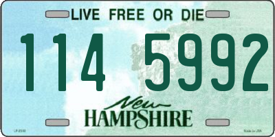 NH license plate 1145992