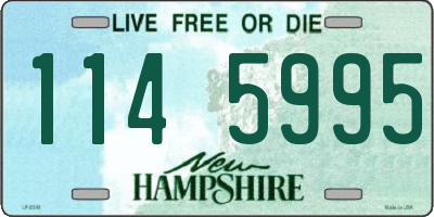 NH license plate 1145995