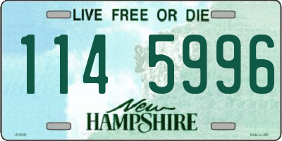 NH license plate 1145996