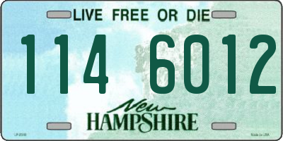 NH license plate 1146012