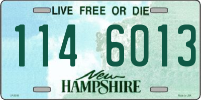 NH license plate 1146013
