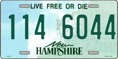 NH license plate 1146044