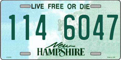 NH license plate 1146047