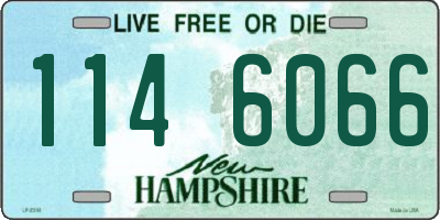 NH license plate 1146066