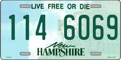 NH license plate 1146069