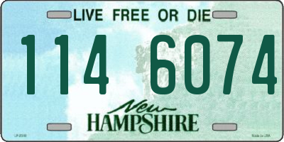 NH license plate 1146074
