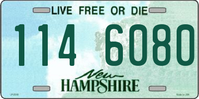 NH license plate 1146080