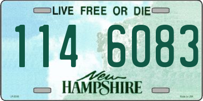 NH license plate 1146083