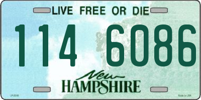 NH license plate 1146086