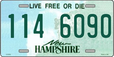 NH license plate 1146090