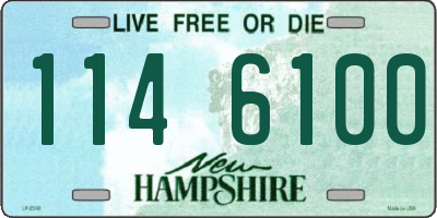 NH license plate 1146100