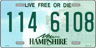 NH license plate 1146108