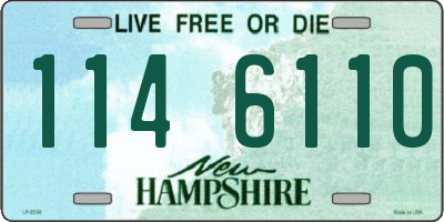 NH license plate 1146110