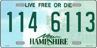 NH license plate 1146113