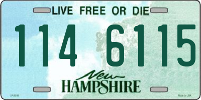 NH license plate 1146115