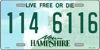 NH license plate 1146116