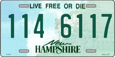 NH license plate 1146117