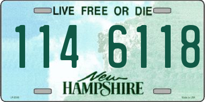 NH license plate 1146118