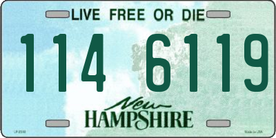 NH license plate 1146119