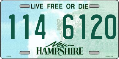 NH license plate 1146120