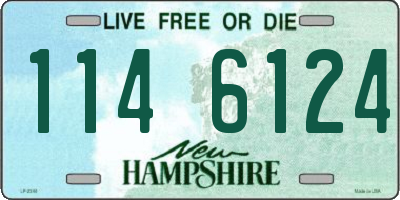 NH license plate 1146124