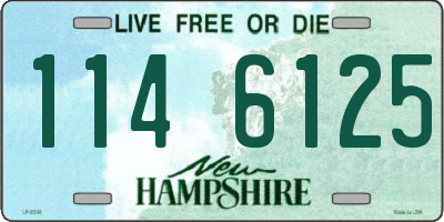 NH license plate 1146125