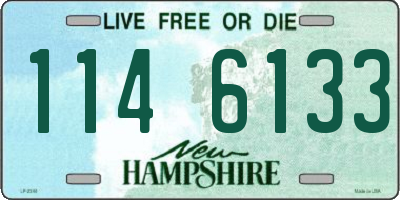 NH license plate 1146133