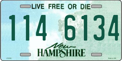 NH license plate 1146134