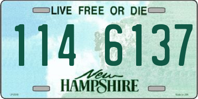 NH license plate 1146137