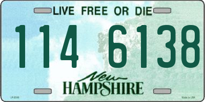 NH license plate 1146138
