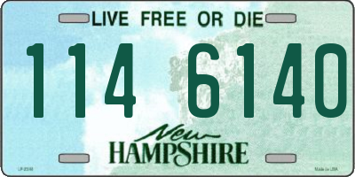 NH license plate 1146140