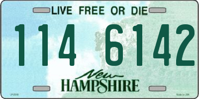 NH license plate 1146142