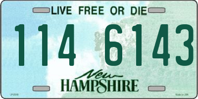 NH license plate 1146143