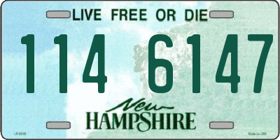 NH license plate 1146147