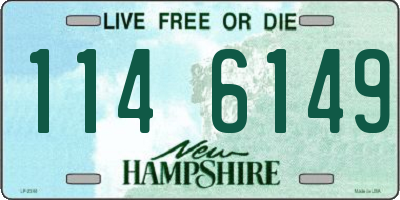 NH license plate 1146149