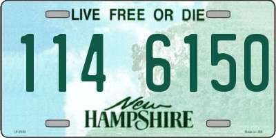 NH license plate 1146150