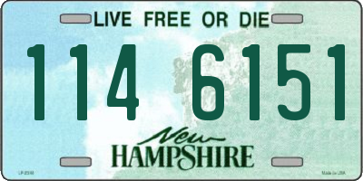 NH license plate 1146151