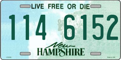 NH license plate 1146152