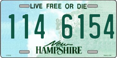NH license plate 1146154