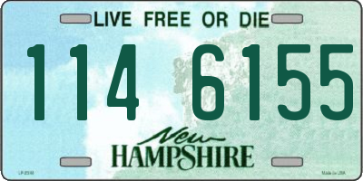 NH license plate 1146155