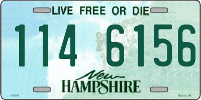 NH license plate 1146156