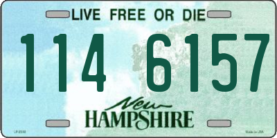 NH license plate 1146157