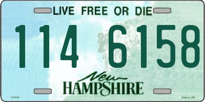 NH license plate 1146158